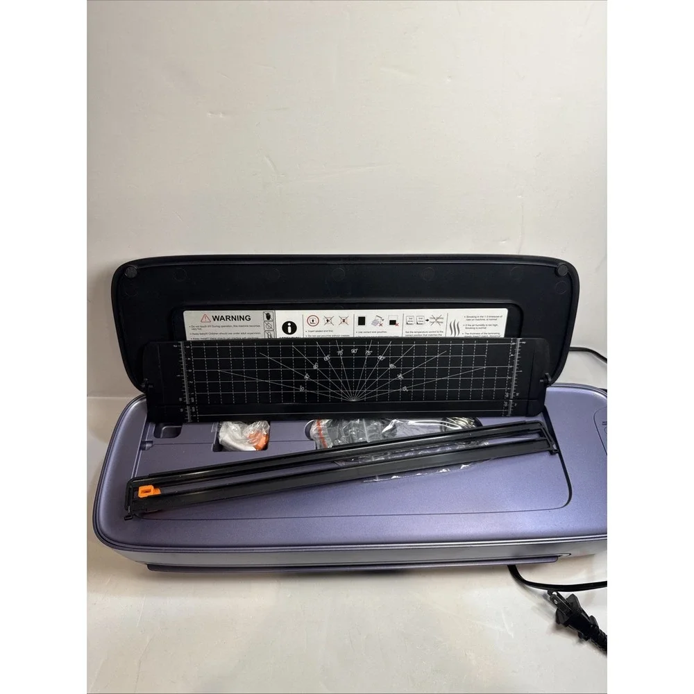 Qfun Purple Cold And Thermal Laminator With Extras